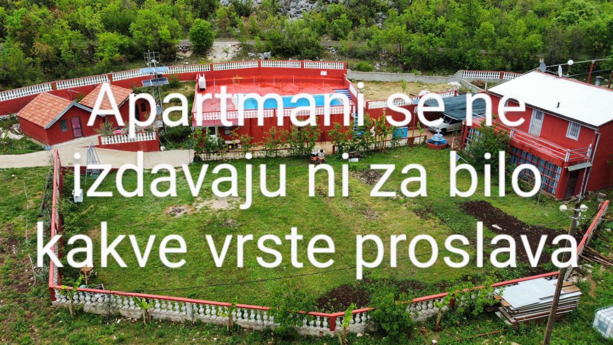 Red Apartman Trebinje Exterior foto